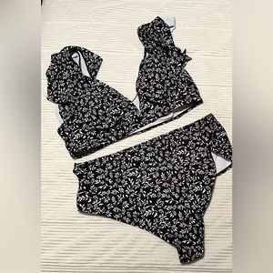 Shein Maternity 2 Piece Swim Suit